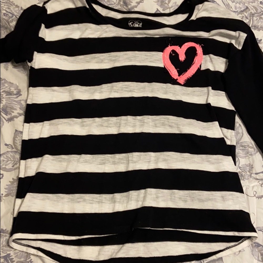 Stripe 3/4 sleeve